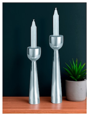 Candelabro de aluminio Casa Pewter