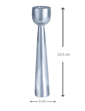 Candelabro de aluminio Casa Pewter