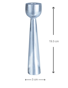 Candelabro de aluminio Casa Pewter