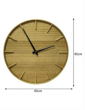 Reloj de pared Haus Oasis Floral de madera