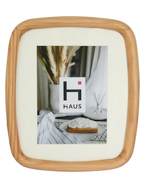 Portarretrato Haus Oasis de madera para 1 foto