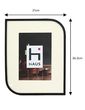 Portarretrato Haus BH de aluminio
