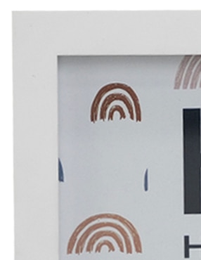 Set de portarretratos Haus Kids BHK de MDF
