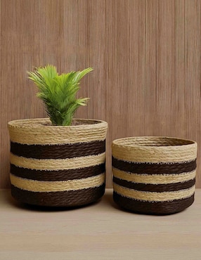 Set cesto multiusos Haus Naturally de yute