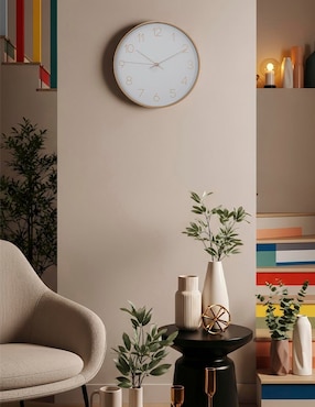 Reloj de pared Concepts Life Voltaire de plástico
