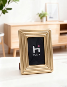 Portarretrato Haus Oasis Floral de MDF