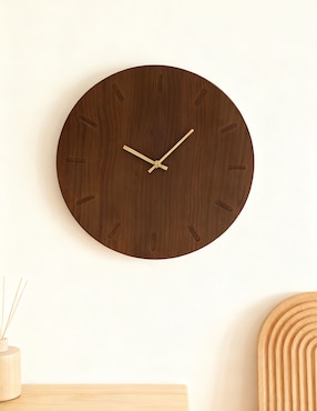 Reloj de pared Haus Oasis Floral de madera