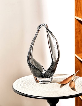 Figura decorativa irregular N Narrative Aura de vidrio