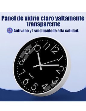 Reloj de pared Xtellar de plástico