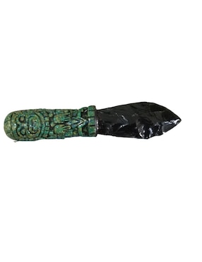 Figura de daga Tlacaelel Mx de vidrio