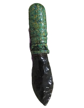 Figura de daga Tlacaelel Mx de vidrio