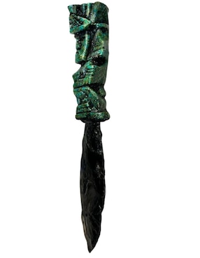 Figura de daga Tlacaelel Mx de vidrio