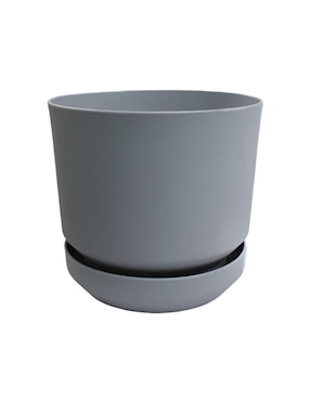 Maceta con base Xtellar de plástico