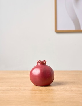 Figura decorativa de granada Haus Oasis Floral de cerámica