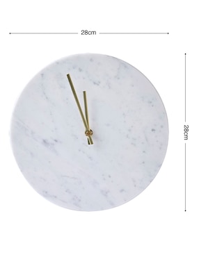 Reloj de pared N Narrative Oasis Floral de Mármol