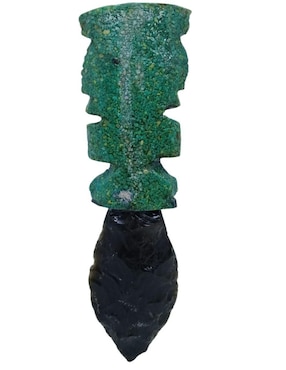 Figura de daga Tlacaelel Mx de vidrio
