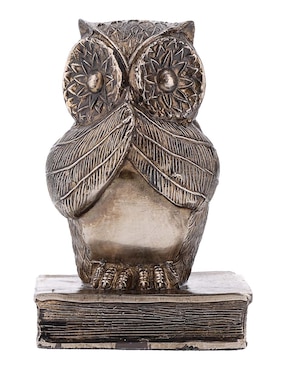 Figura decorativa de búho Imperio Artesanal