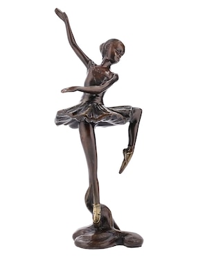 Figura decorativa de bailarina Imperio Artesanal