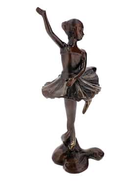 Figura decorativa de bailarina Imperio Artesanal