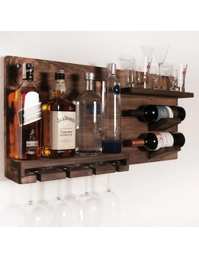 Cava de vinos Anisa Knot Studio flotante capacidad 8 botellas