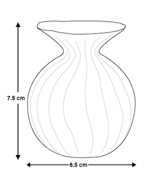 Florero Haus de vidrio