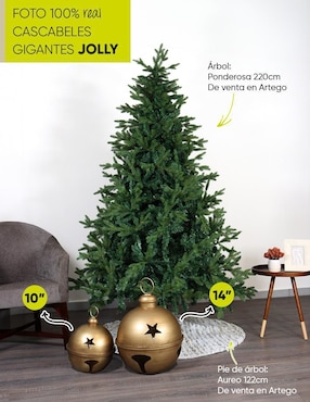 Pie de árbol Artego 2 cascabeles gigantes