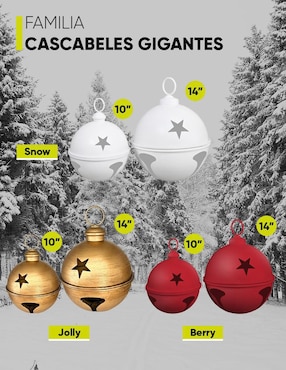 Pie de árbol Artego 2 cascabeles gigantes