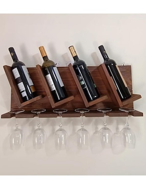 Cava de vinos Anisa Knot Studio flotante 4 botellas capacidad 4 botellas