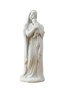 Escultura religiosa de Virgen Maria y Jesus Christian Brands