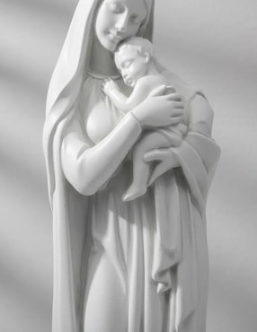 Escultura religiosa de Virgen Maria y Jesus Christian Brands