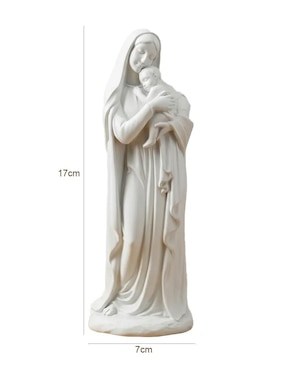 Escultura religiosa de Virgen Maria y Jesus Christian Brands