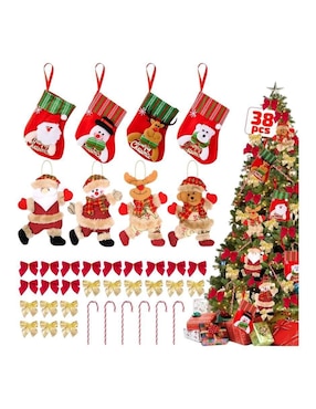 Ornamento Navidad Animales Navideños Güish Adorno de Navidad