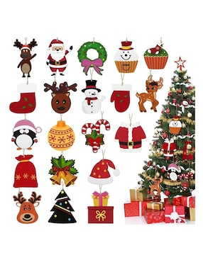 Set de ornamentos navidad Güish