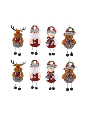 Set de ornamentos animales navideños Güish