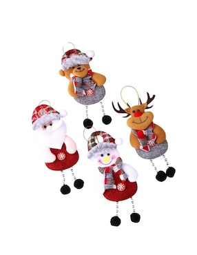Set de ornamentos animales navideños Güish