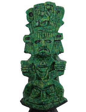 Figura decorativa de daga Tlacaelel Mx de vidrio