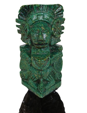 Figura decorativa de daga Tlacaelel Mx de vidrio