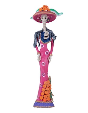 Escultura Casa de las Artesanías de Michoacán Catrina