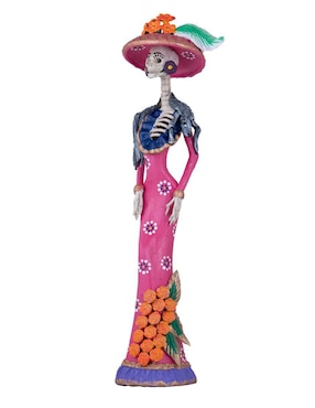 Escultura Casa de las Artesanías de Michoacán Catrina