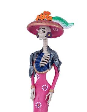 Escultura Casa de las Artesanías de Michoacán Catrina