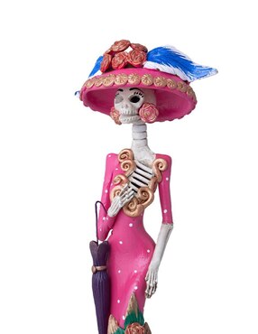 Escultura Casa de las Artesanías de Michoacán Catrina