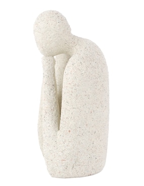 Figura decorativa de humano Zonana de resina