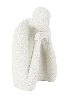 Figura decorativa de humano Zonana de resina