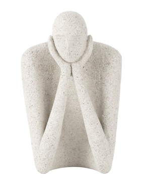 Figura decorativa de humano Zonana de resina