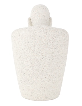 Figura decorativa de humano Zonana de resina