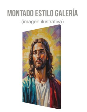 Cuadro Jesús Pop Art técnica impresión Generica