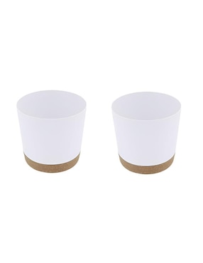 Set maceta Xtellar de plástico