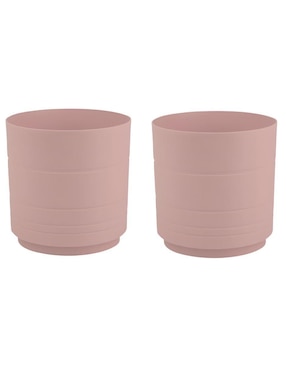 Set maceta Xtellar de plástico con sistema automático de riego