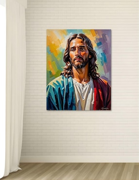 Cuadro Jesús Pop Art técnica impresión Generica