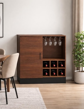 Cava de vinos Hogare Cava/Gabinete capacidad 6 botellas